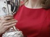 Dña. Letizia, media melena, rojo serpiente, Premios Nacionales Deporte