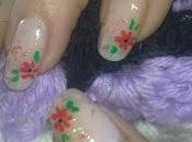 Manicura Flor Pascua.