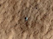 Nuevo cráter hielo Marte