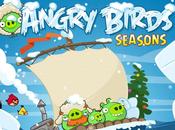 Angry Birds Seasons para Android llega niveles llenos nieve