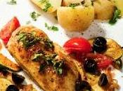 RECETA ANTIENVEJECIMIENTO: Pollo tomate cherry horno