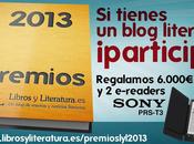 Premios Libros Literatura 2013