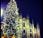 Milán está iluminada gracias encendido navideño