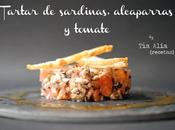 Tartar sardinas, alcaparras tomate