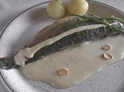 Trucha salsa almendras...