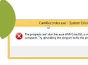 Como solucionar error camtasia WMVCore.dll missing