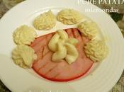 Puré patatas (copos) microondas