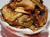 Chips alcachofa jamón
