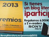 ¡Participo Premios Libros Literatura 2013!