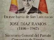 comunista José Díaz Ramos.