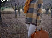 Abrigo oversize cuadros