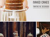 Tendencia tartas nupciales: Naked cakes