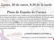 Concentración Cuenca contra violencia género