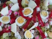 Ensalada templada coliflor verde