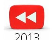 vídeos musicales vistos Youtube 2013