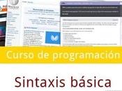 Sintaxis básica como escribirlo