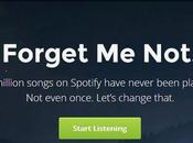 Forgotify permite escuchar millones temas Spotify jamás reproducido