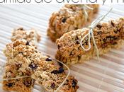 Barritas avena miel