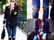 Street style inspiration; ripped jeans.-