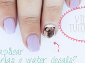 Vídeo tutorial: ¿Cómo aplicar water decals calcomanías para uñas?