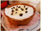 Tarta crema coco