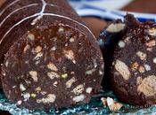 Morcilla chocolate frutos secos