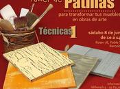 Taller Pátinas Barcelona: texturas para muebles aplicables paredes.