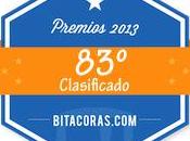 Clasificación Premios Bitácoras 2013