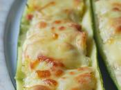 Calabacines rellenos jamón