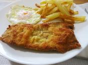 Escalope Ternera Empanado Patatas Huevo (Plato Combinado)