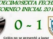 Colón:0 Rafaela:1 (Fecha 16°)