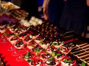 Tendencia: buffet postres dulces mucha variedad color