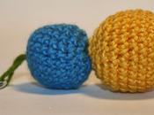 Llavero Bolas Amigurumi