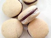 Macaroons vainilla rellenos chocolate