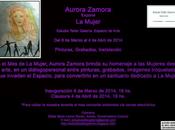 Aurora Zamora... Expone.. Mujer"