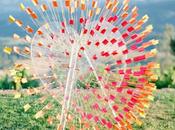 Wedding Inspiration: gran corazón Escort Cards