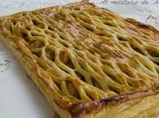 Hojaldre enrejado pollo