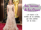 vestidos "novia" Oscar
