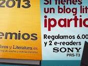 Participo Premios Libros Literatura 2013.