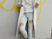 gabardina blanca