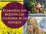 Alergia estacional: alimentos mejoran síntomas