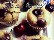 Muffins vainilla cerezas