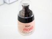 Base maquillaje: Matte Touch Hean