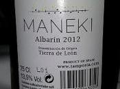 Maneki Albarín 2012 Bodegas Tampesta vino León