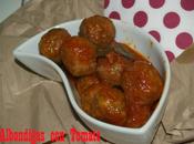 Albóndigas Salsa Tomate