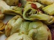 Alcachofas rehogadas jamón ibérico