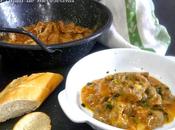 Mollejitas pollo estofadas