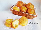 Buñuelos viento crema pastelera