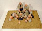 Isaac Cordal: escultor grandes miniaturas