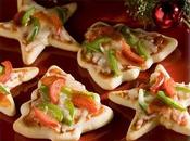 Mini-Pizzas Navideñas